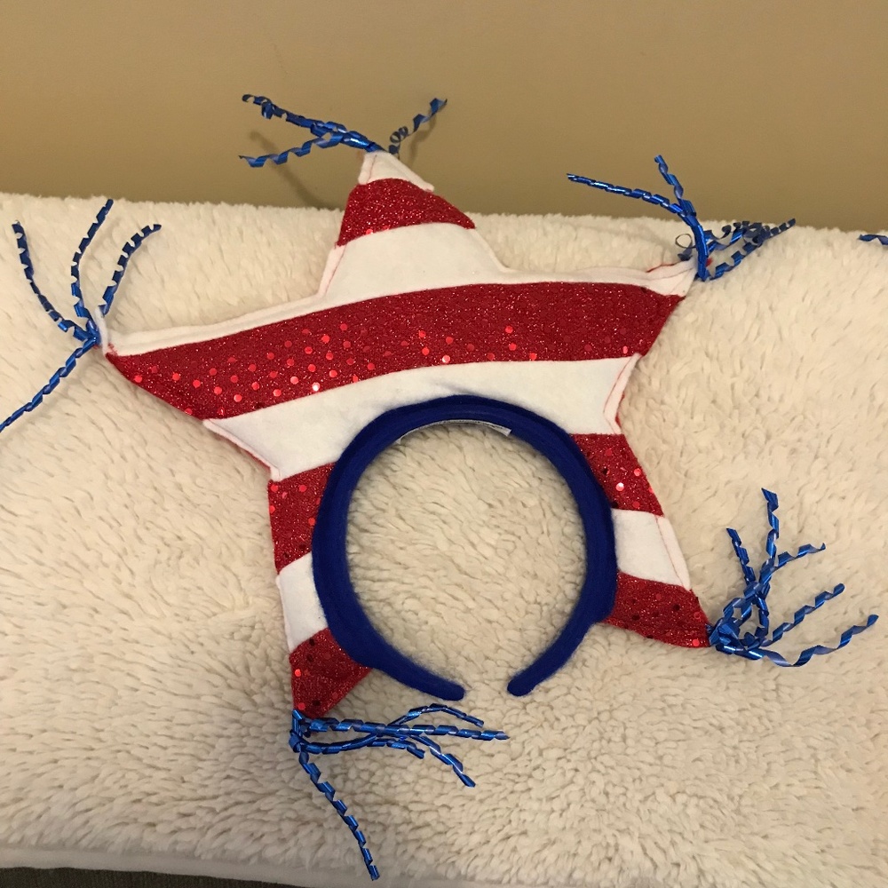The Great Pretend Ears Headband Stars & Stars Fourth of July Hat